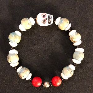 New Release Custom Healing stretch Bracelet by Christopher B..Vintage Stones NWT